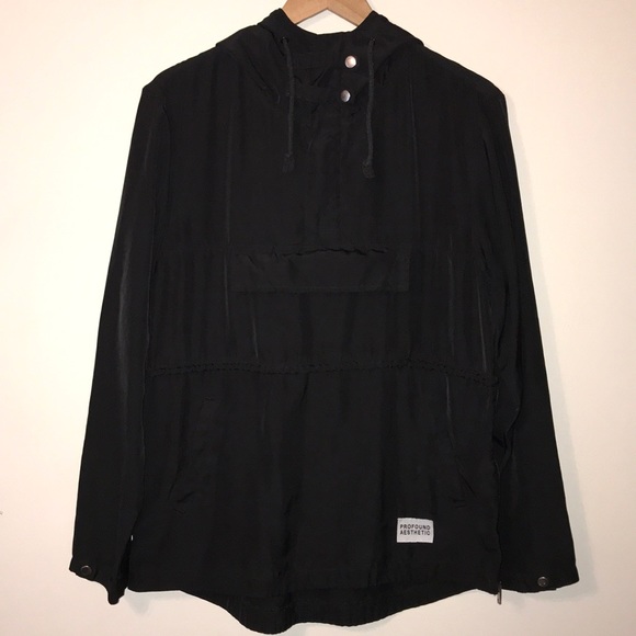 Torpedo Pocket Anorak Pullover Windbreaker - Picture 2 of 5